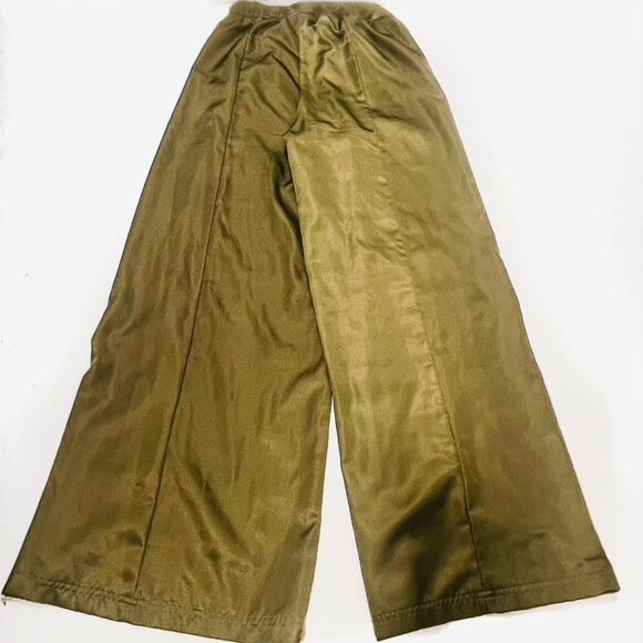 adidas Originals Women's Wide-Leg Satin Joggers - Picture 5 of 6